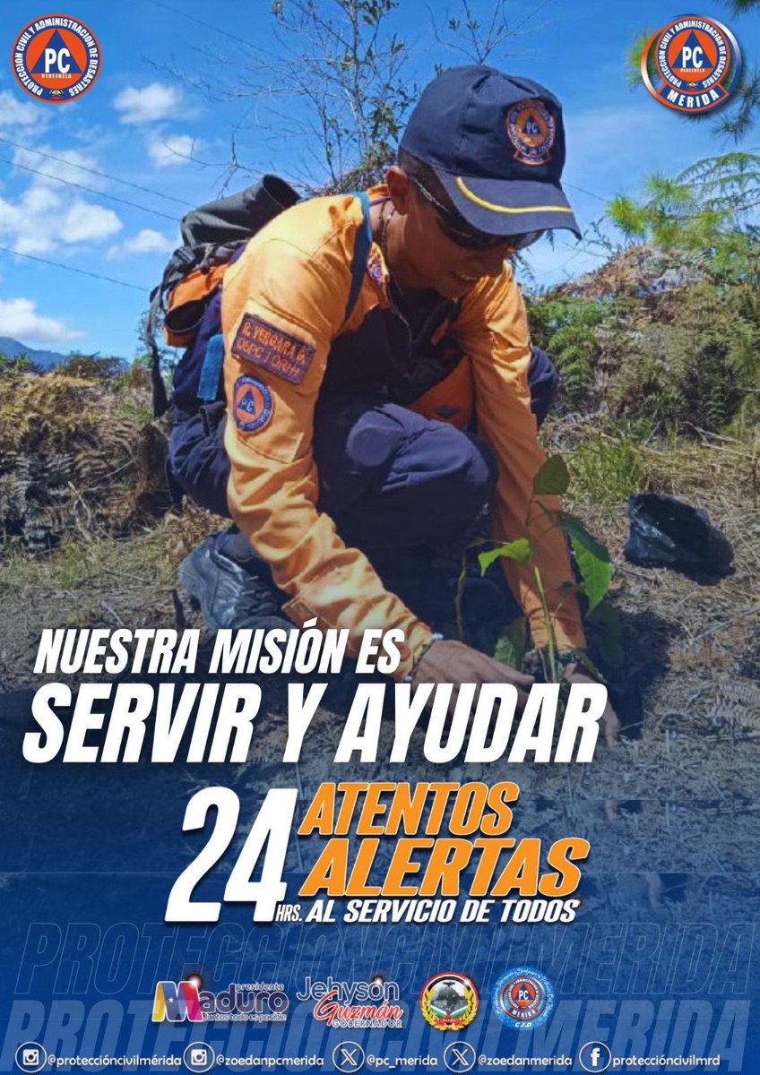 PROTECCIÓN CIVIL MÉRIDA 🏔 tweet media