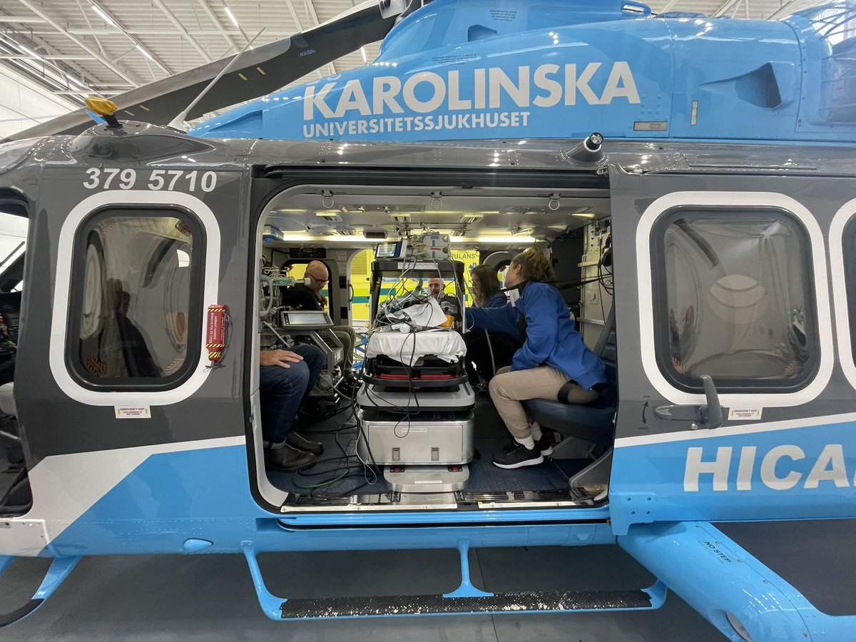 Simulation of ECMO at altitude at the ECMO paediatric and neonatal retrevial course <a href="/EuroELSO/">EuroELSO</a> <a href="/ESPNIC_Society/">ESPNIC</a> <a href="/sabina_kent/">Sabina Kent</a>
