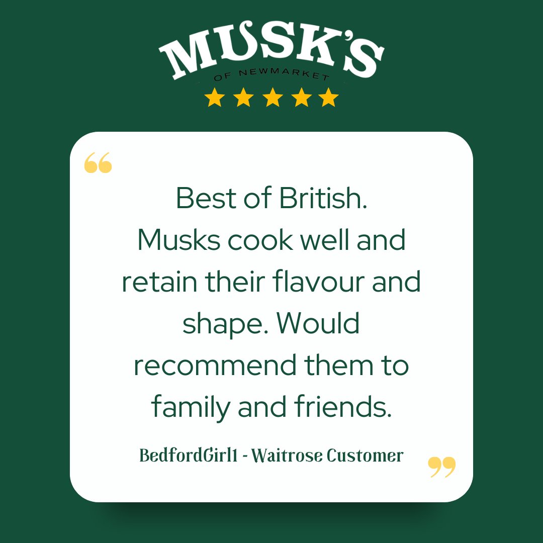 Another positive review for our sausages! 😊