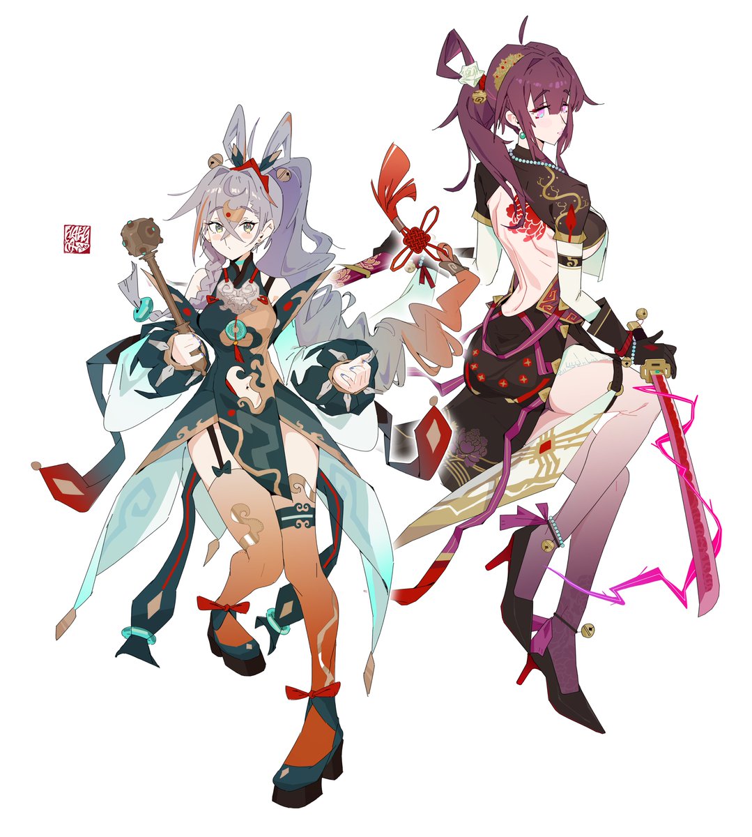 blc36726929's tweet photo. 仙舟服饰2
#HonkaiStarRail #Kafka #カフカ #崩壊スターレイル #スターレイル #星核ハンター #銀狼 https://t.co/5Uhboj6OJD