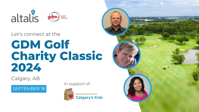 Altalis is a proud sponsor of the GDM Inc. Golf Charity Classic supporting Brown Bagging for Calgary's Kids! 🌈❤️
Alatlis' Jim Chorel, Leah Lilley, and Leanna Chan will tee off for a great cause on Wednesday, September 18, in Calgary, AB. 
#Altalis #GDMCharityClassic