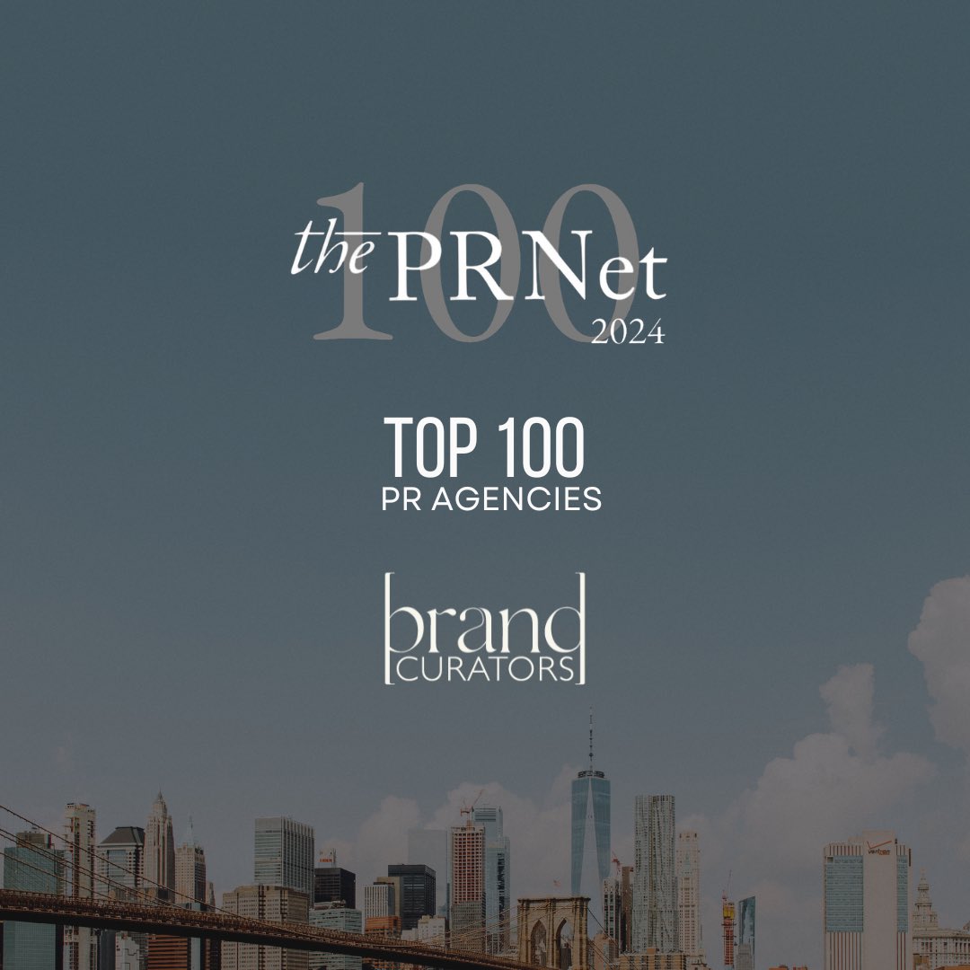 brandcurators's tweet photo. It’s a good day when you wake up on the @_theprnet 100 list 🥂 we’re thrilled to be among the best in the industry. https://t.co/8zdJklSFzz
