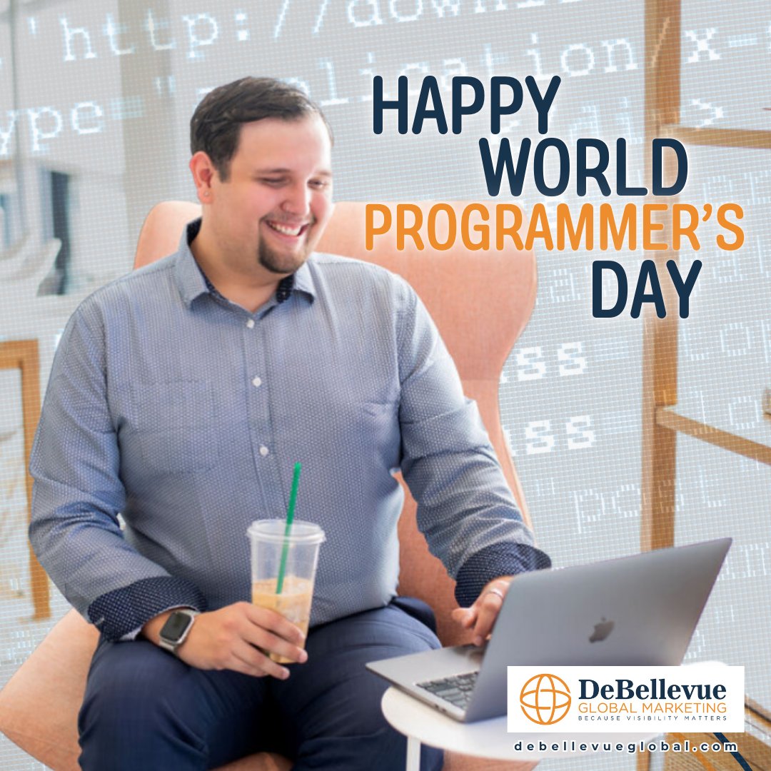 lgdebellevue's tweet image. A huge shoutout to the talented programmers who keep our digital world running smoothly!

#worldprogrammersday #techheroes #innovation #coding #techthankyou #debellevueglobalmarketing #digitalmarketing #marketingservices #digitalexposure #onlineexposure #marketingdoneright
