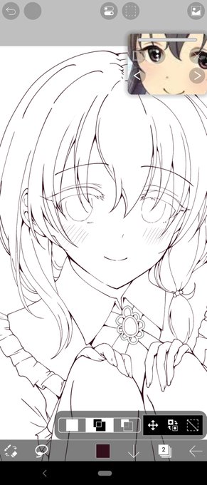 【wip】ペン入れまで終わった
明日中に完成させるぞ～ 