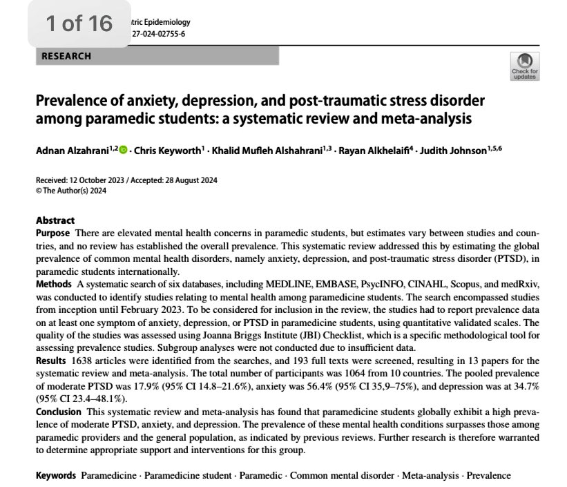 Adnan Alzahrani (@adnan_alzahrani) on Twitter photo I am excited to share the results of my second publication from my PhD. I want to express my heartfelt gratitude to my supportive supervisory team <a href="/DrJTJohnson/">Judith Johnson</a> & <a href="/DrChrisKeyworth/">Chris Keyworth</a> for their help and guidance and my fellow research group for their valuable input. I am excited to share the results of my second publication from my PhD. I want to express my heartfelt gratitude to my supportive supervisory team <a href="/DrJTJohnson/">Judith Johnson</a> & <a href="/DrChrisKeyworth/">Chris Keyworth</a> for their help and guidance and my fellow research group for their valuable input.