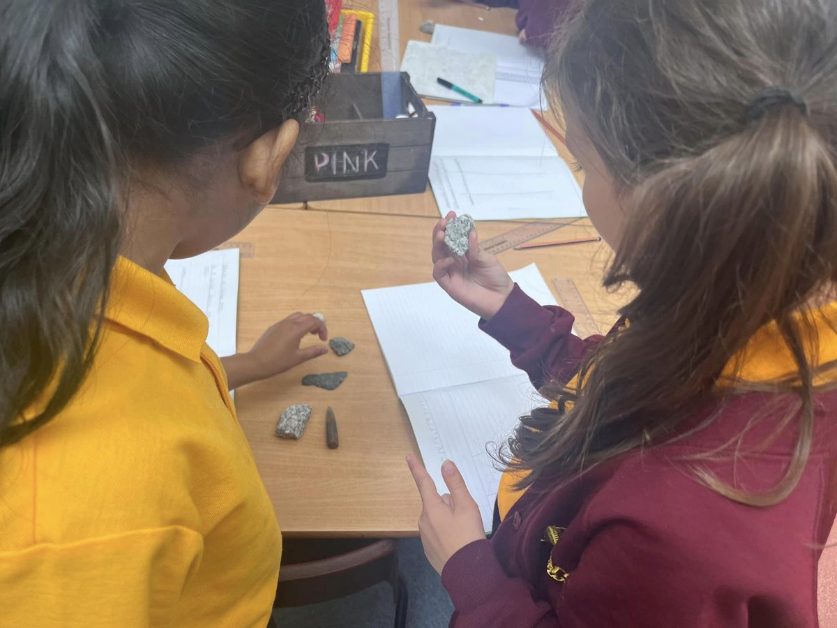 christthesower's tweet image. Yesterday, Catkin had their first science lesson of the new school year. Our first topic is Rocks! We identified the different types of rocks and categorised them as igneous, sedimentary, metamorphic or man-made. #Engagement #learningrocks #youngscientists