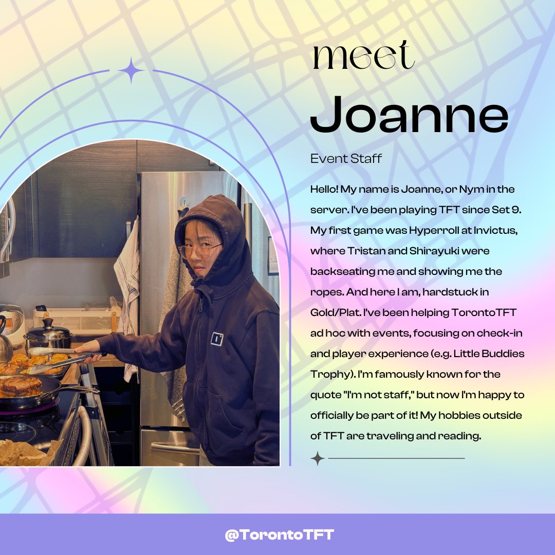 We've recently grown our team, so it's a return of Meet Your Community Staff!

Please join us in officially welcoming <a href="/NymErjeon/">Nym</a> to Staff! She's been a critical part of our events for the past year, and we're excited to work with her on the Staff team going forward 💙