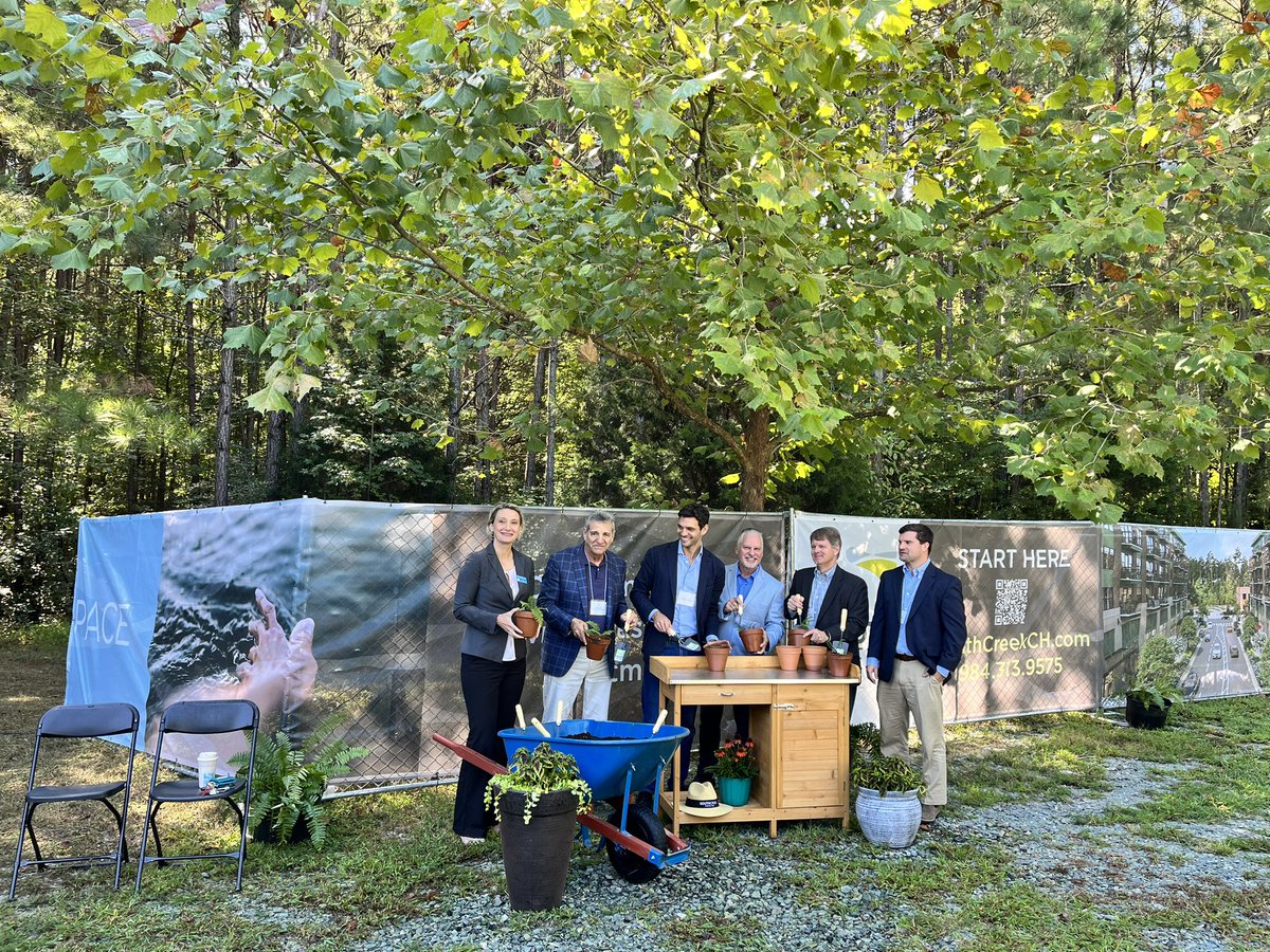 sarah_vinas's tweet photo. This week, South Creek broke ground in southern @chapelhillgov, which will include ~90 affordable rental and homeownership units! #affordablehousing #completecommunity #inclusion https://t.co/X0Soms0EmK