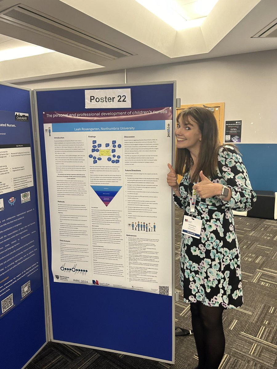 Lots learnt presenting at and attending the #RCNresearch24 this week. Most importantly, use bigger font next time!