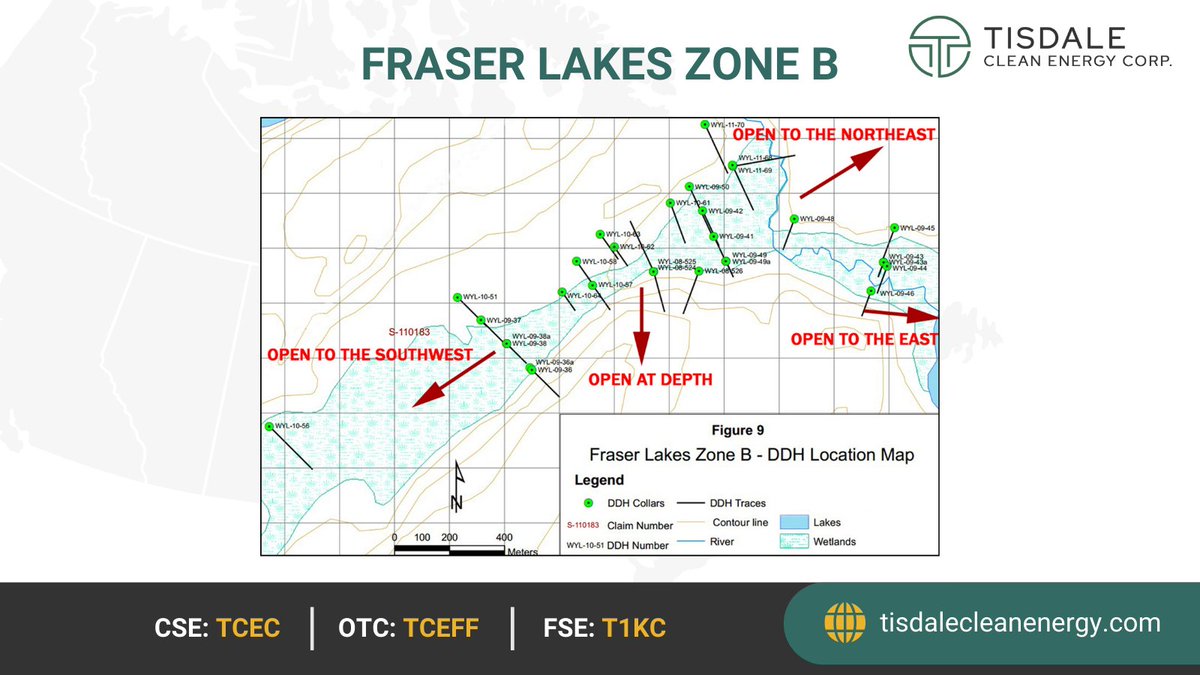 Discovered in 2008, Fraser Lakes Zone B is part of a 6x7 km area with multiple #mineralized zones along a 65 km EM conductor system. It includes Wollaston Group gneisses and uraniferous pegmatites ⚒️

See more: tisdalecleanenergy.com/southfalconeast

$TCEC $TCEFF
#Mining