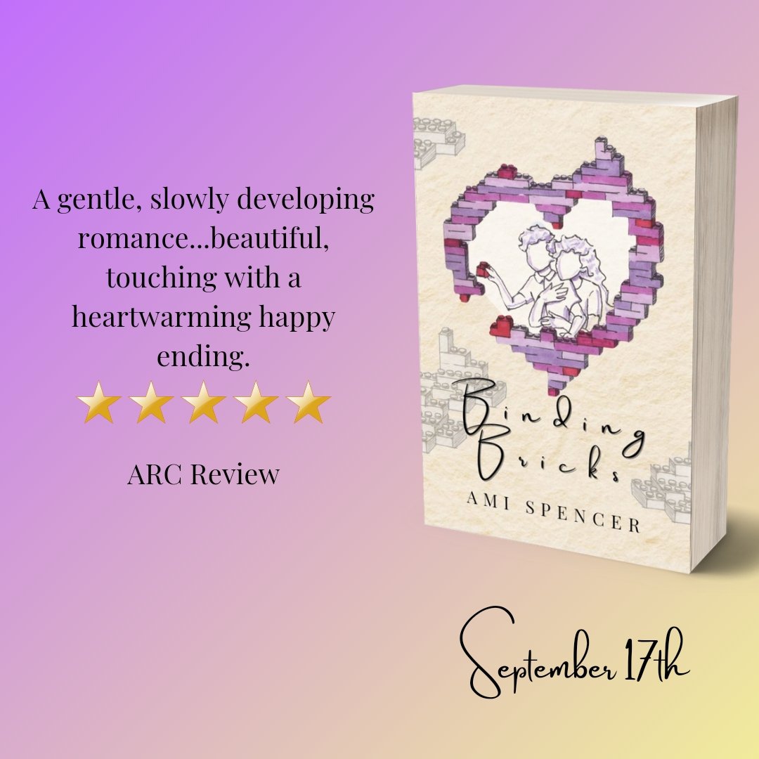 5 DAYS UNTIL RELEASE DAY! 

Me, circa 2023: I hate slow burns. Just get on with it!

Me, circa 2024: here, have a slow burn on me! 😂 

It may be slowly developing, but ARC readers seem to love the journey Mica and Grace go on. Be sure to pick it on 17th September!