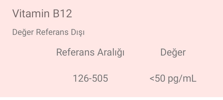 Kötü günleri kolay atlatiyim diye rabbim b12 den kısmış