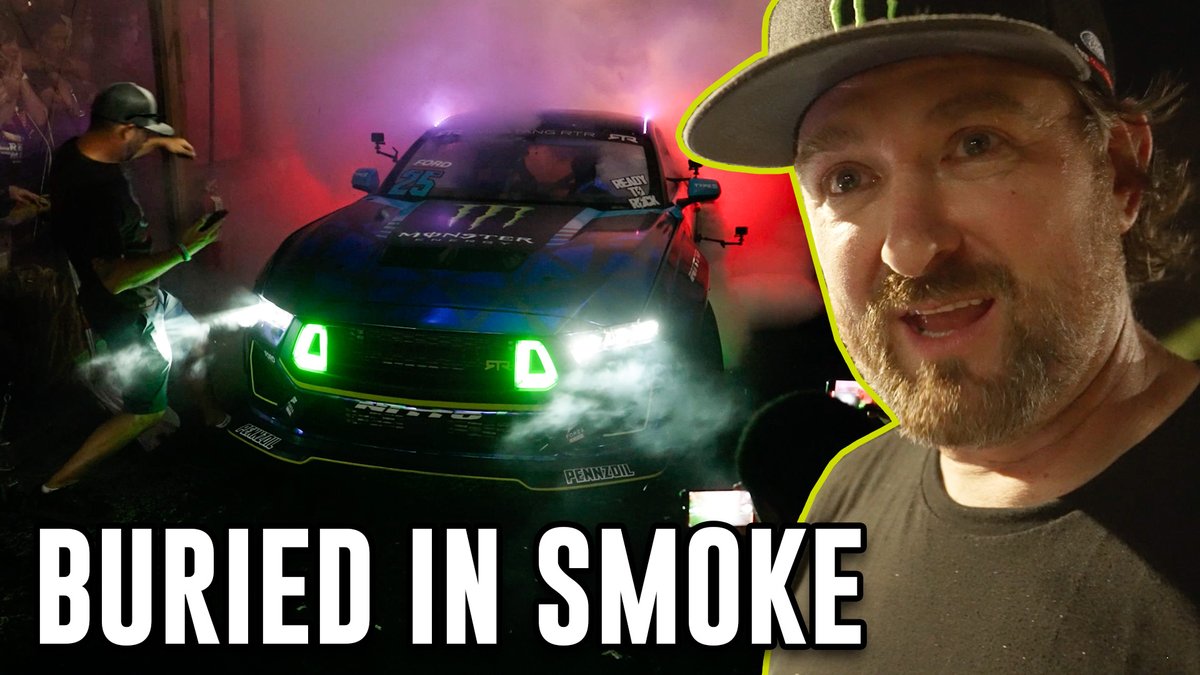Vaughn Gittin Jr. (@vaughngittinjr) on Twitter photo Mustang Week got wild! 
youtu.be/-BfEWcuUKRc Mustang Week got wild! 
youtu.be/-BfEWcuUKRc