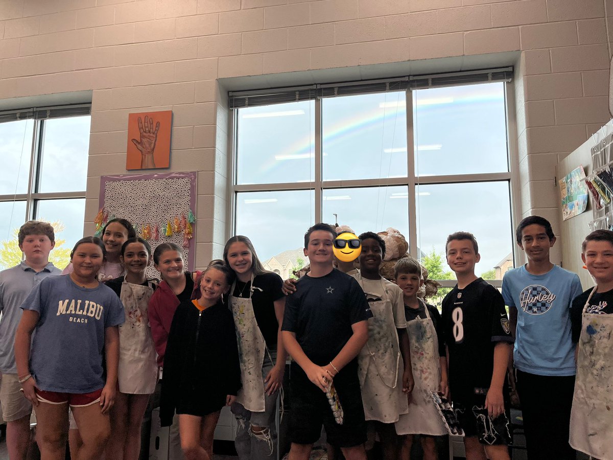 Ms. Smith (@artofhamm) on Twitter photo A rainbow in art class? I think that calls for a picture ! #sphe #hammfam <a href="/hammelem/">Sherry & Paul Hamm Elementary</a> A rainbow in art class? I think that calls for a picture ! #sphe #hammfam <a href="/hammelem/">Sherry & Paul Hamm Elementary</a>