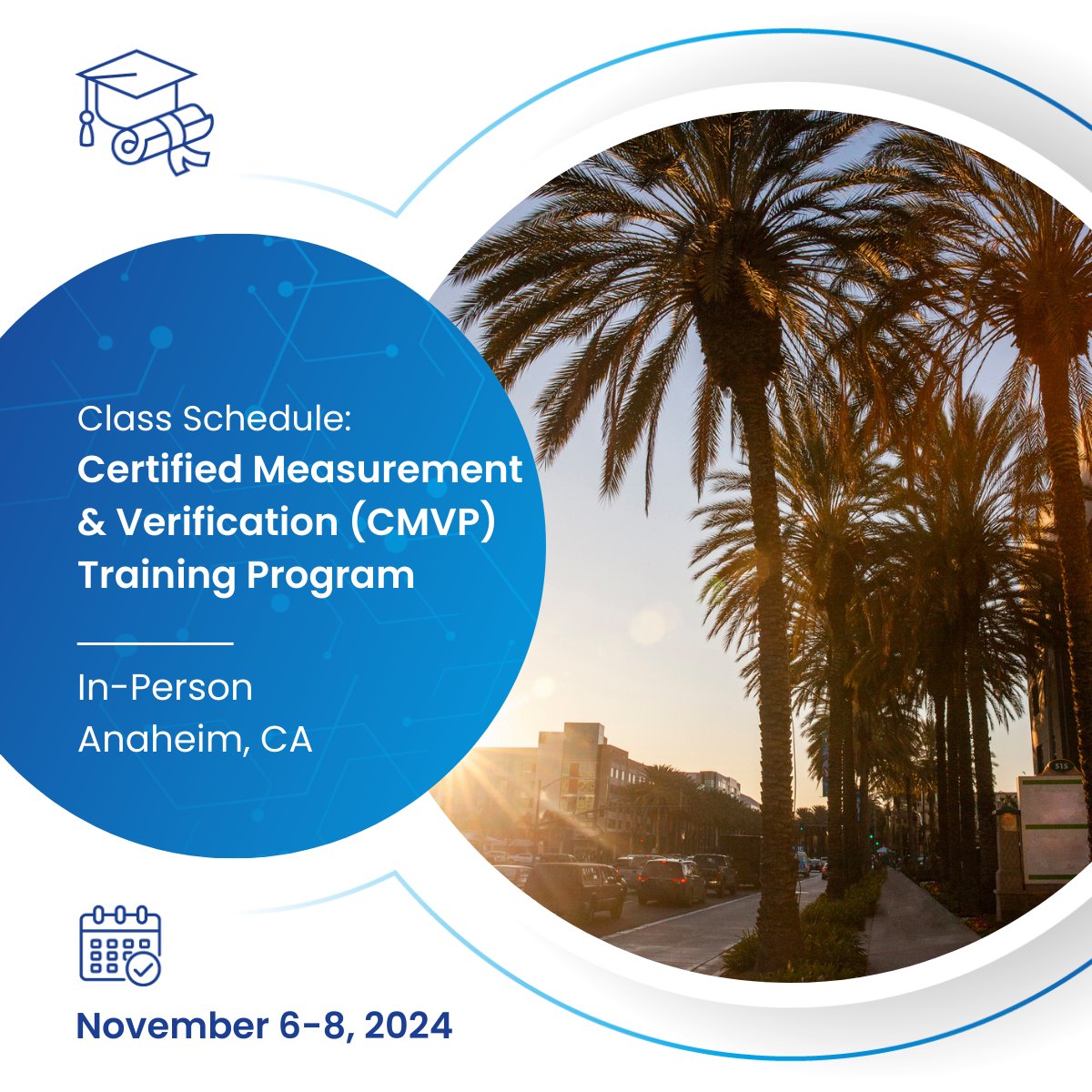 Join us in Anaheim, Nov 6-8, 2024 for CMVP training, held with NAESCO's R3 Conference! Advance your career, connect with professionals, and get a 20% discount on the R3 Conference.

Register for Training: loom.ly/cnITj20

#CMVP #R3Conference #NAESCO