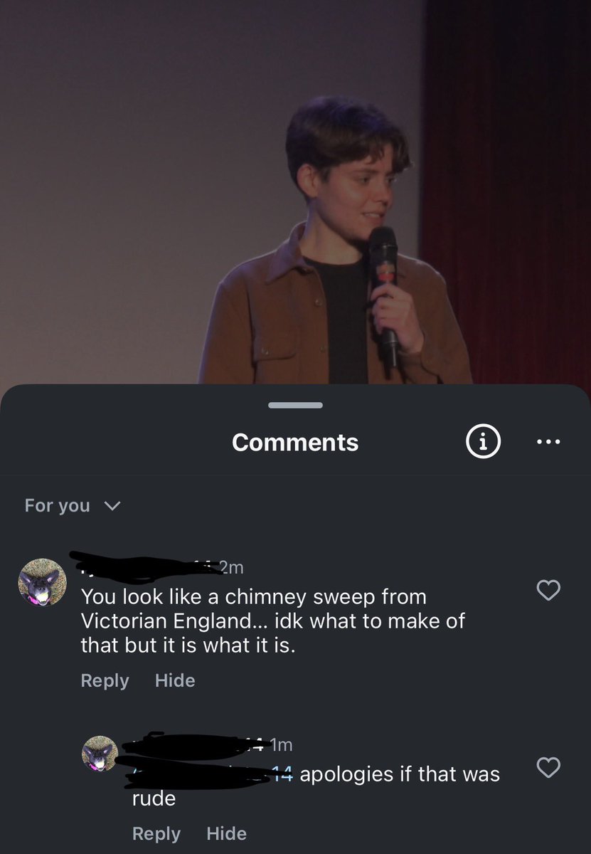 They apologized.