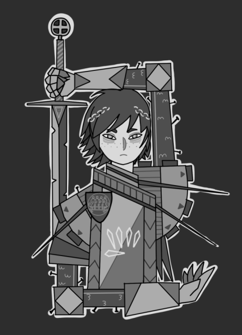 doing a DnD one-shot this weekend. Made this is my paladin.

#dungeonsanddragons #DnD