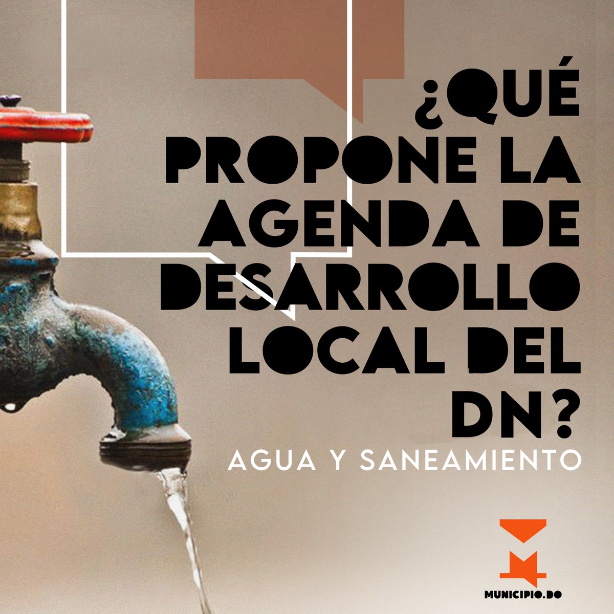 MunicipioDo's tweet photo. La #AgendaDeDesarrolloLocal presenta un diagnóstico actualizado en materia de agua y saneamiento en el municipio del Distrito Nacional, específicamente en el acceso al agua, distribución del agua potable y tratamiento de aguas residuales.  

#ConoceTuAgenda https://t.co/qJv7f6ep3R