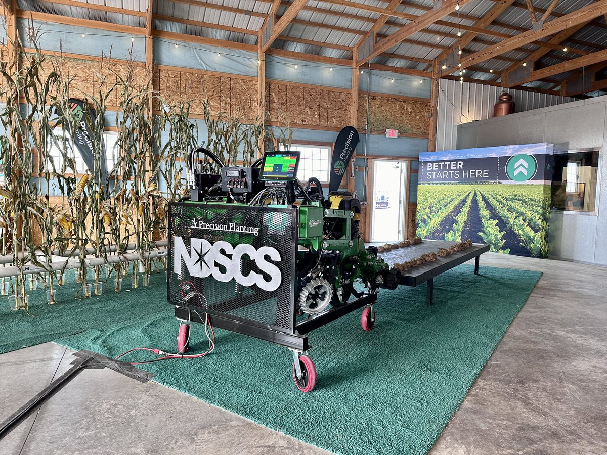 NDSCS Agriculture (@ndscs_ag) on Twitter photo If you’re at Big Iron be sure to check out the newest addition to our department!
Thanks to <a href="/CHSInc/">CHS Inc</a> Foundation we’ve added a ton of cool tech to our program including this demo planter designed and built by <a href="/IncRdk/">RDK Enterprises Inc.</a> <a href="/PrecisionPlant/">Precision Planting</a>
Excited to get this into the classroom! If you’re at Big Iron be sure to check out the newest addition to our department!
Thanks to <a href="/CHSInc/">CHS Inc</a> Foundation we’ve added a ton of cool tech to our program including this demo planter designed and built by <a href="/IncRdk/">RDK Enterprises Inc.</a> <a href="/PrecisionPlant/">Precision Planting</a>
Excited to get this into the classroom!