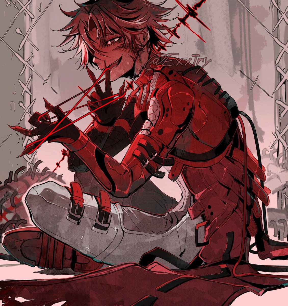 I decided to draw this creature (ง'̀-'́)ง
#WutheringWaves #scar #shanghen