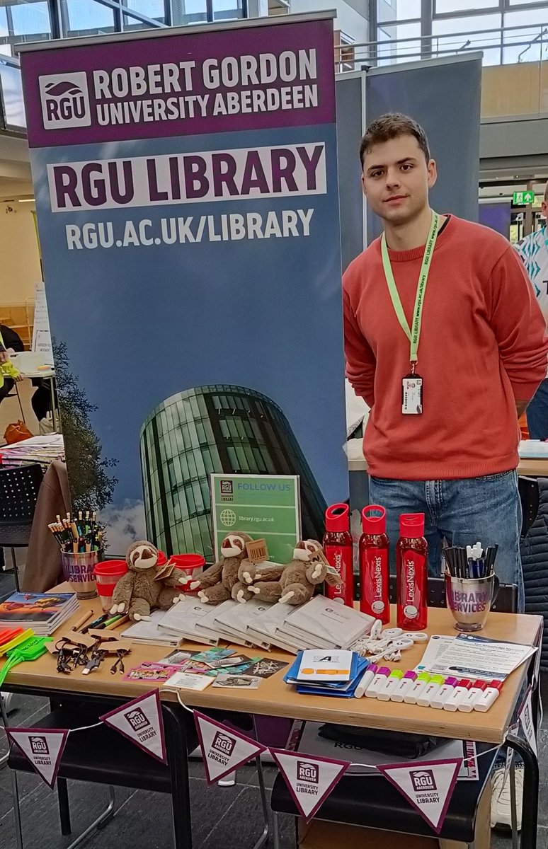 RGU Library tweet media