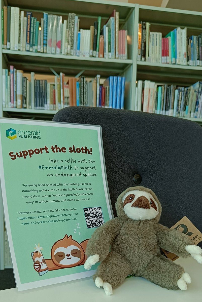 RGU Library (@rgulibrary) on Twitter photo Thanks to everyone who came to visit our stall at Freshers Fair today, and to those who rehomed one of our <a href="/EmeraldGlobal/">Emerald Publishing</a> sloths, don't forget to post an #EmeraldSloth selfie to help support <a href="/SlothCon/">The Sloth Conservation Foundation</a> Thanks to everyone who came to visit our stall at Freshers Fair today, and to those who rehomed one of our <a href="/EmeraldGlobal/">Emerald Publishing</a> sloths, don't forget to post an #EmeraldSloth selfie to help support <a href="/SlothCon/">The Sloth Conservation Foundation</a>
