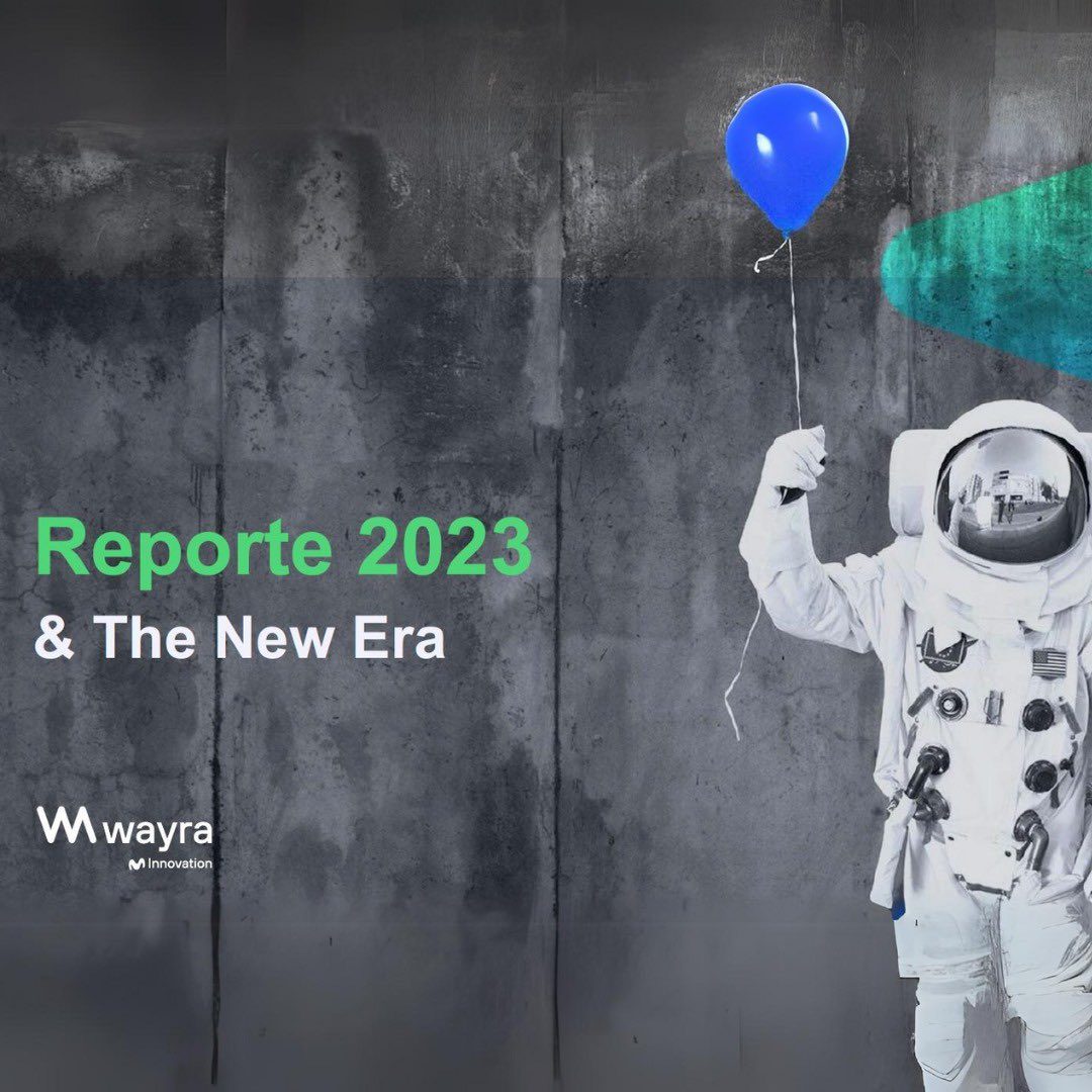 🌟El 2023 para Wayra fue un año de evolución y crecimiento. 

Seguimos fortaleciéndonos en el ecosistema emprendedor y marcando hitos como el principal CVC de la región. 

Lee el reporte assets.website-files.com/666001d7793753…