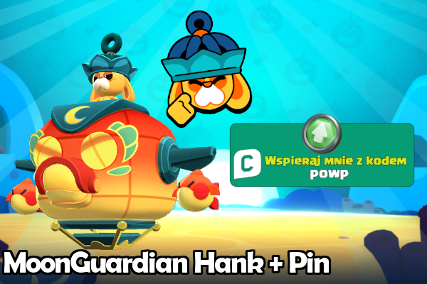 powp83's tweet photo. 🥳#MoonGuardianHank Giveaway! 🥳
🥳Moon Guardian Hank Skin + Pin ➡️ x3  🥳

🤔Co trzeba zrobić?🤔

❤️Polub @powp83 
🔄Podaj dalej ten post 
💭Skomentuj post

Czas 14/09/2024 19:00 UTC 
#BrawlStars https://t.co/D0FS8e9RXJ