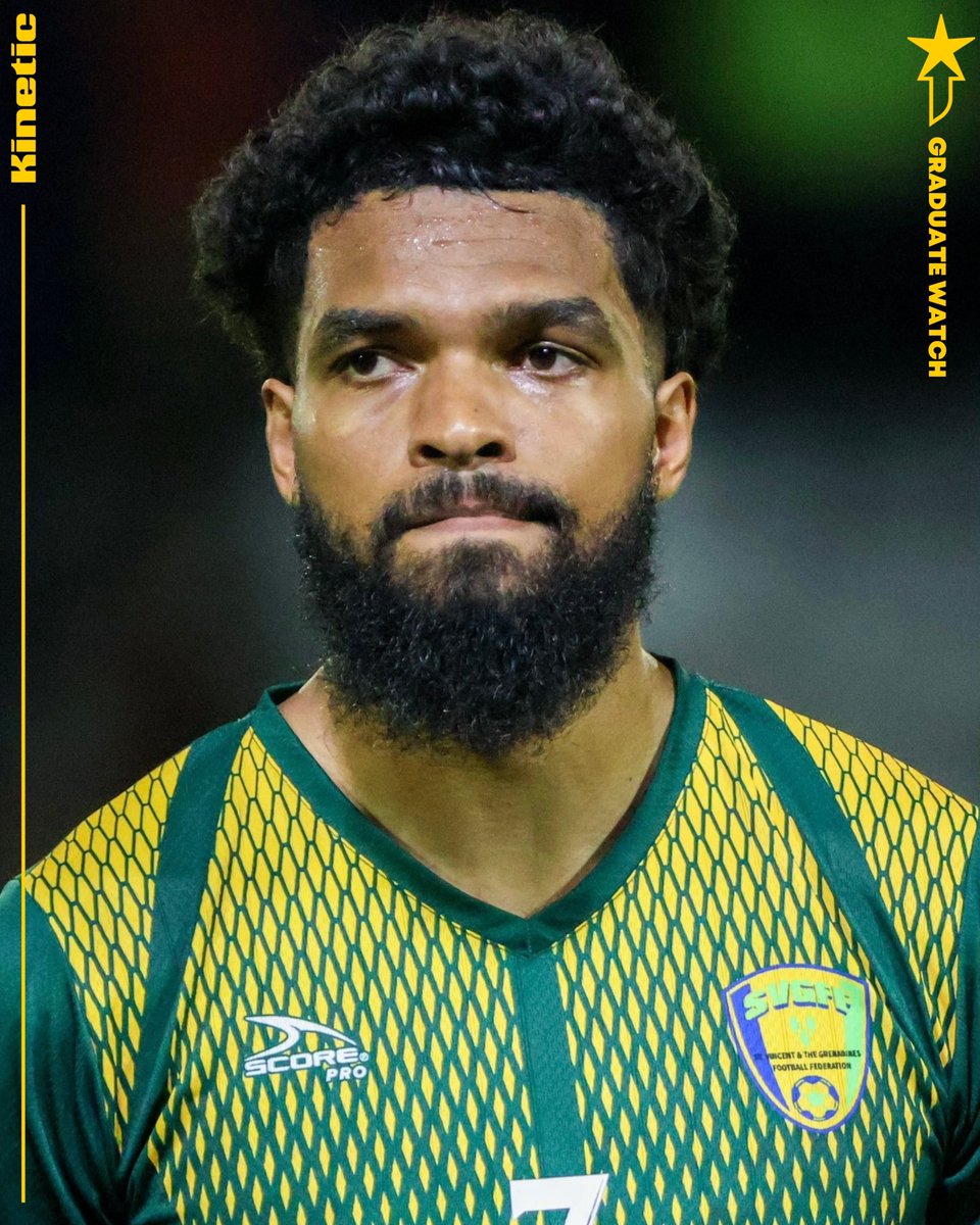 Kinetic_Academy's tweet photo. Congratulations to Kinetic graduate Chevron Mclean on winning his 5th & 6th international caps for Saint Vincent & The Grenadines 🇻🇨

@ChevronMclean played in both of @SVGFootball Concacaf Nations League this international break, playing 65 minutes in a 1-1 draw against Bonaire and 90 minutes in a 2-0 win against Montserrat 👏

📸 Diego Straffon 

@CNationsLeague | #KineticAcademy #CONCACAF