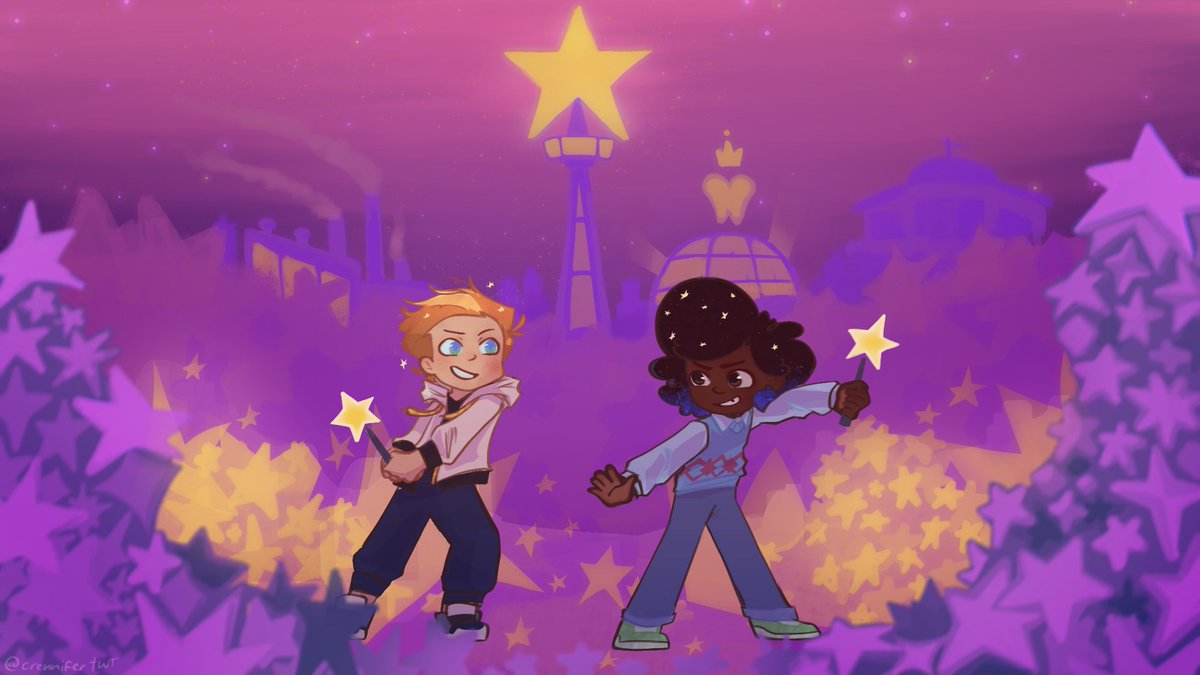 crennifer's tweet photo. on second thought drawing every individual star manually was probably not the greatest idea in a "quick break" drawing
[#FairlyOddParentsANewWish #foptwt #FOPANW] https://t.co/tXxp0XZn8k