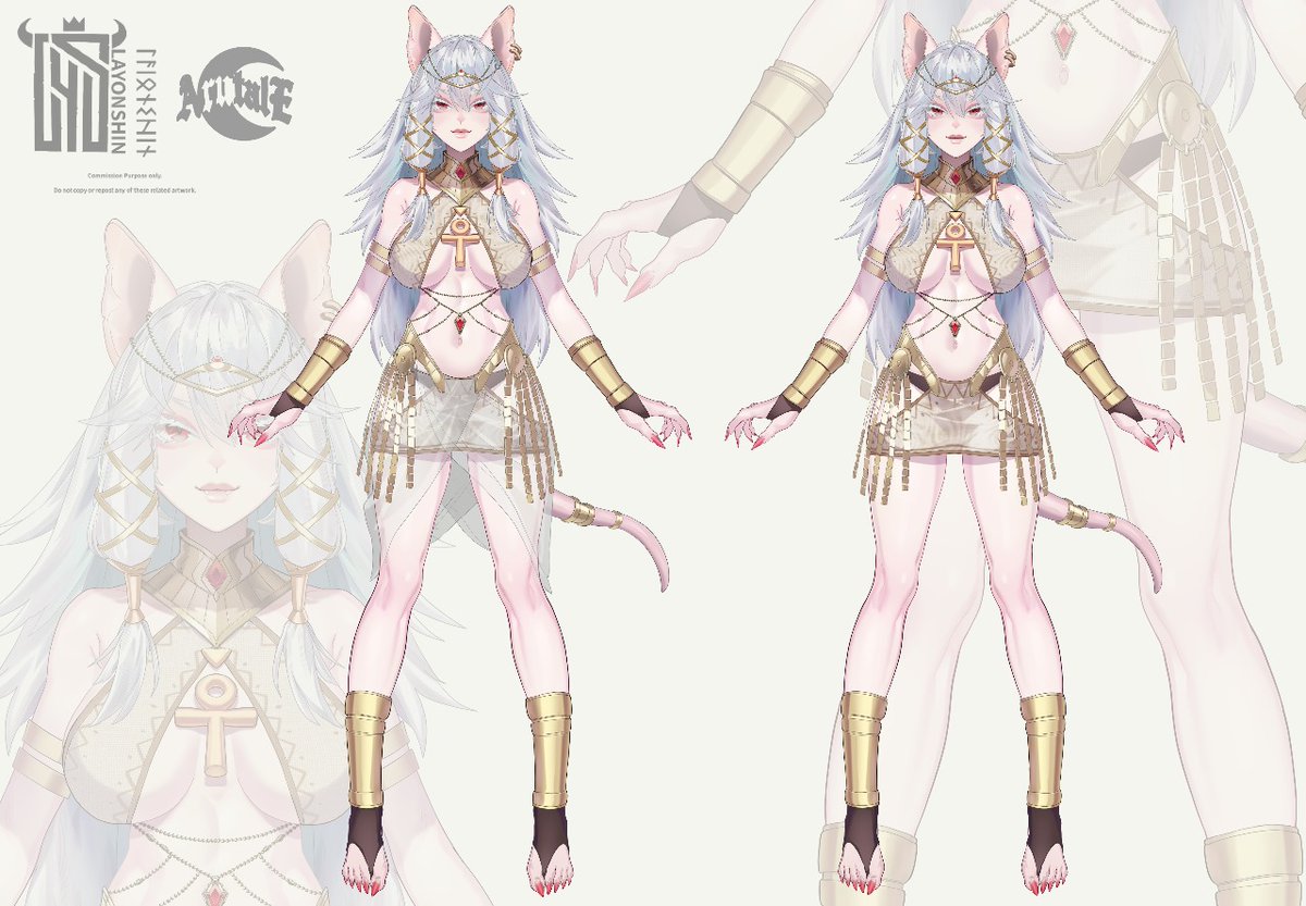 Icklaa's tweet photo. SOLD Vtuber adoptable design + model 

@Qsitica @Lex_Go_ 
Thank you for commissioning
 💯🙌

#art #Live2D #Vtuber案件 https://t.co/AImeOiDHDZ
