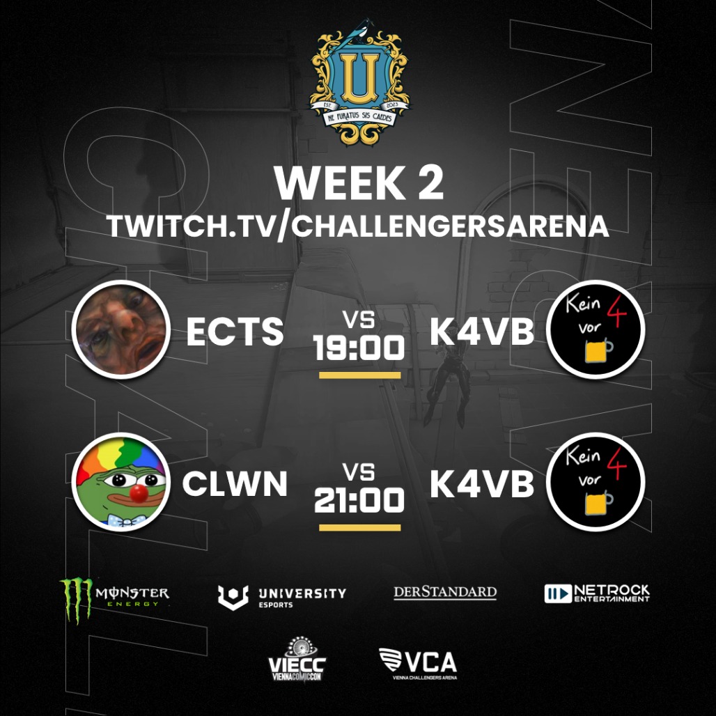 Heute muss sich das Team der Montanuniversität Leoben live beweisen! Schaltet ein und feuert eure Uni an: twitch.tv/challengersare…