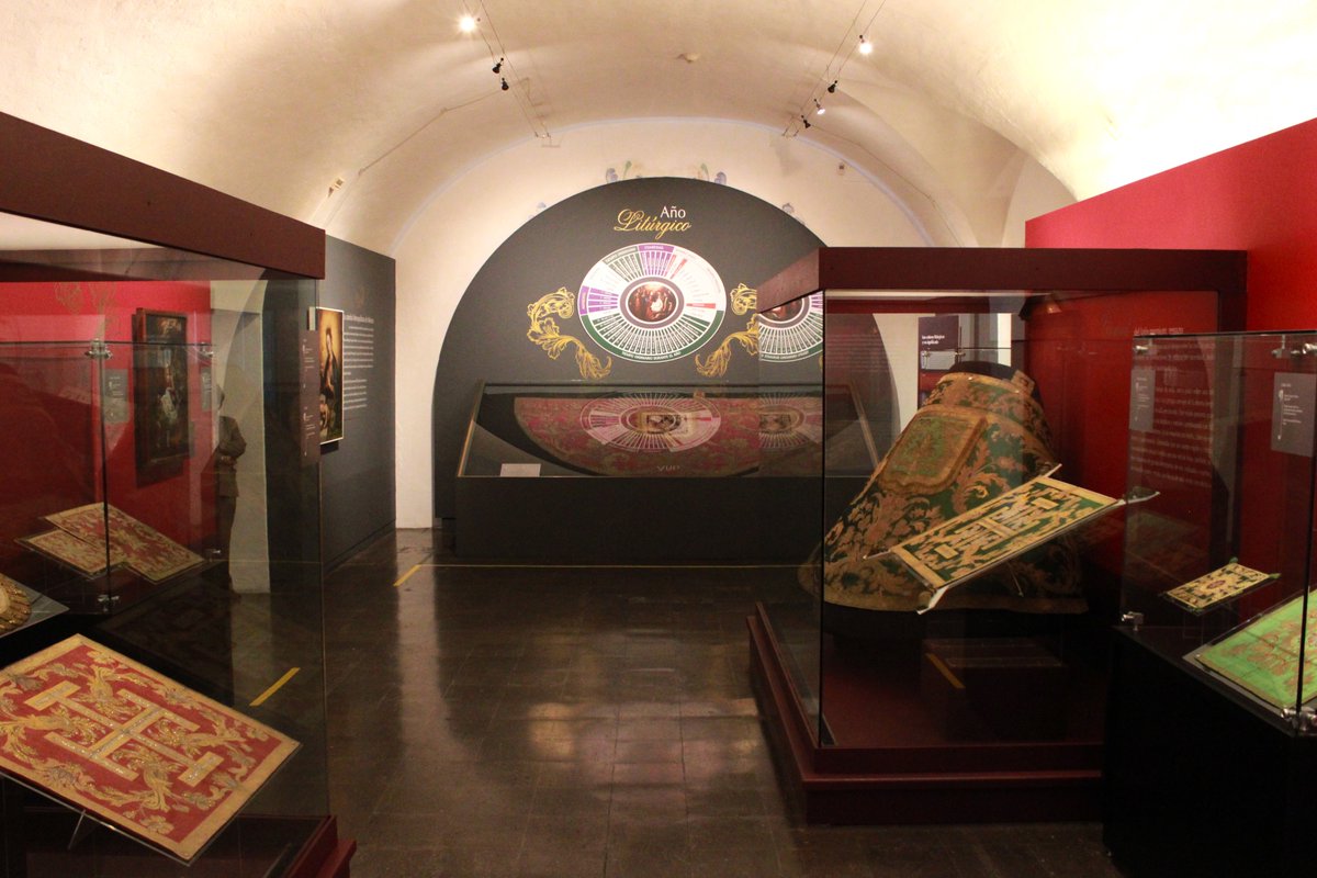 Virreinato's tweet photo. "Miguel Gregorio Molero. Un tejedor de ultramar"
Disfruta de esta exposición en la que apreciarás piezas, como capas pluviales, gremiales, casullas, muebles y objetos de plata.
Curaduría de Ana María Campos Villegas, investigadora del MNV.
¡Termina el 15 de septiembre! #Molero https://t.co/unZfw7dpIZ