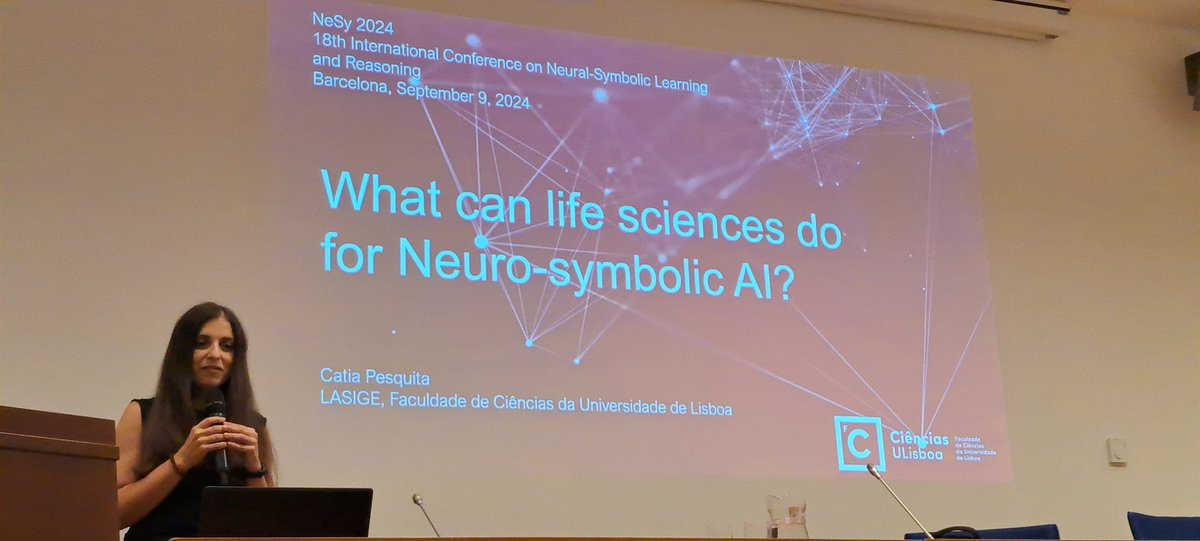 Catia Pesquita (@cpesquita) on Twitter photo Had a wonderful time at #nesy2024. Amazing conversations, such a vibrant atmosphere. Thank you <a href="/ejimenez_ruiz/">Ernesto Jimenez-Ruiz</a> <a href="/AvilaGarcez/">Artur d'Avila Garcez</a> and Tarek Besold for inviting me! Had a wonderful time at #nesy2024. Amazing conversations, such a vibrant atmosphere. Thank you <a href="/ejimenez_ruiz/">Ernesto Jimenez-Ruiz</a> <a href="/AvilaGarcez/">Artur d'Avila Garcez</a> and Tarek Besold for inviting me!