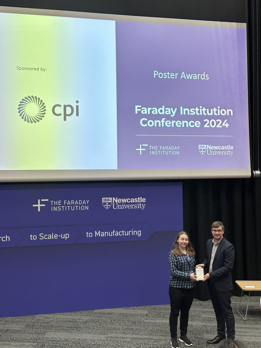 Grey Group (@greygroupcam) on Twitter photo And it’s a wrap for us at #faraday2024 a <a href="/FaradayInst/">Faraday Institution</a> conference with last Keynote talk by Clare, poster prize for <a href="/VSedajova/">Veronika Šedajová</a> and best essay prize for JessicaMcConnell from <a href="/IntercalationSt/">Intercalation Station</a> 🎉🔋🔋we had 4 talks and 5 poster presentations from the group. And it’s a wrap for us at #faraday2024 a <a href="/FaradayInst/">Faraday Institution</a> conference with last Keynote talk by Clare, poster prize for <a href="/VSedajova/">Veronika Šedajová</a> and best essay prize for JessicaMcConnell from <a href="/IntercalationSt/">Intercalation Station</a> 🎉🔋🔋we had 4 talks and 5 poster presentations from the group.