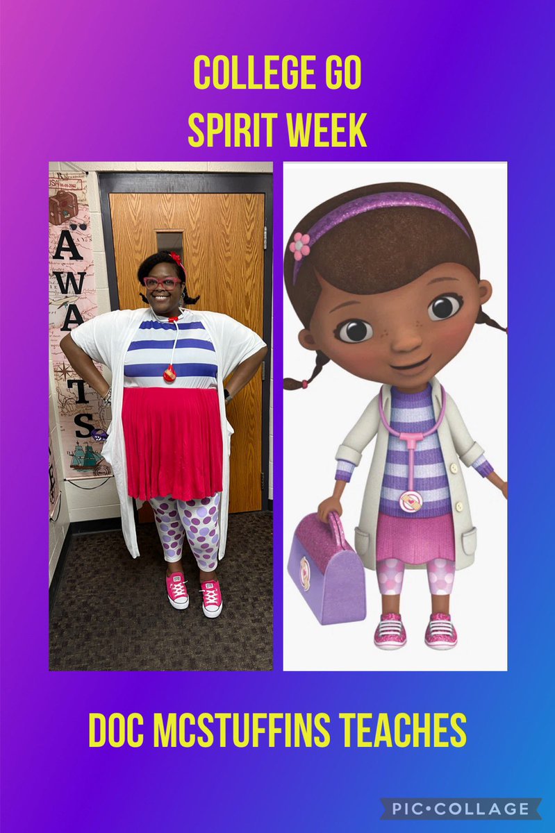 Dress like a Medical Professional Day 💁🏾‍♀️
#WeAreWayne
#TamNanceTeaches