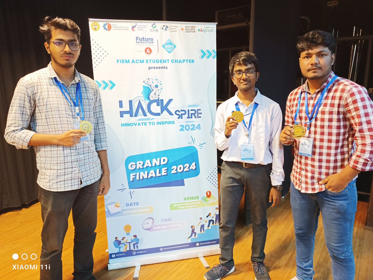ankan__20's tweet photo. In the last few days, won 2 back-to-back hackathons! 🏆🎉

HackHeritage 2024: 1st place out of 170+ teams!

HackSpire 2024: Runners-up!

Incredible experience with an amazing team! 🙌💻 #HackHeritage2024 #HackSpire2024 #Hackathon #TechInnovation https://t.co/QGacpGF14x