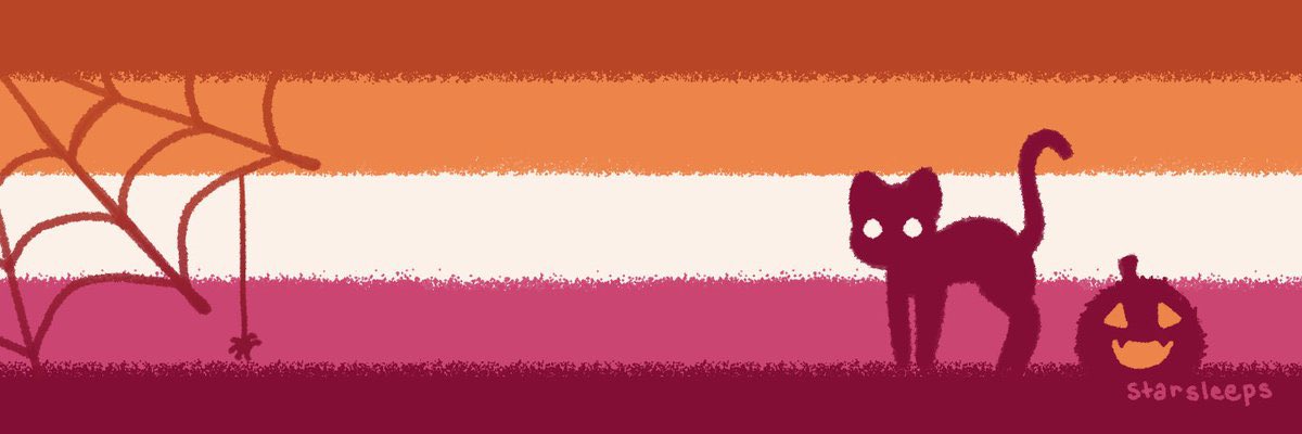 be honest is it too early to post a thread of my spooky pride headers