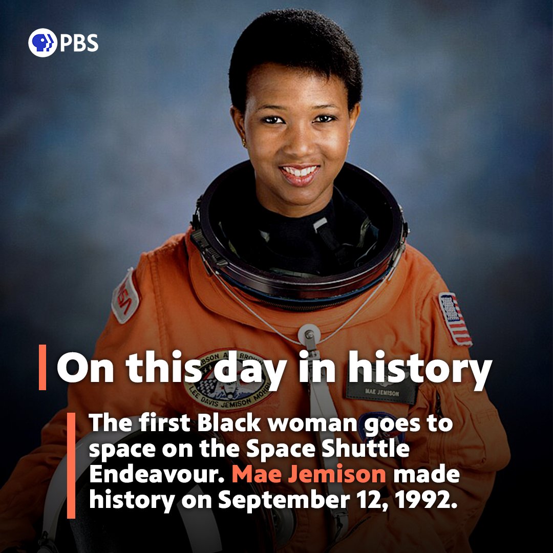 32 years ago today, Dr. Mae Jemison made history by becoming the first African American woman to fly in #space. 🚀  How does she inspire you?