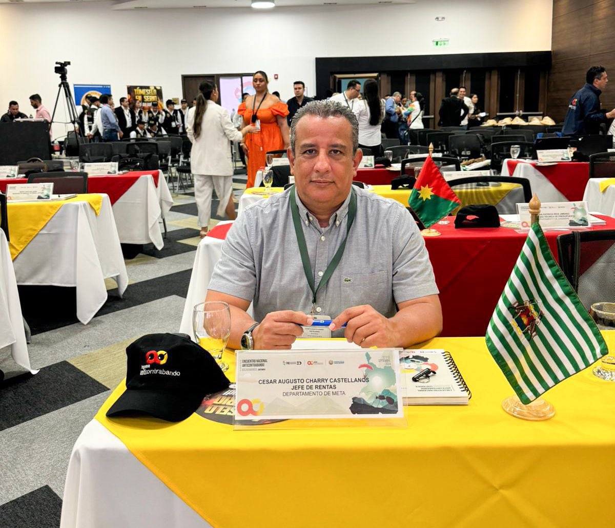 GobMeta's tweet image. Participamos del Encuentro Nacional Anticontrabando que se realiza en el #DptodeSantander. Se abordarán estrategias para combatir el comercio ilegal de licores, cervezas y cigarrillos que afecta la seguridad, la salud y las rentas departamentales
#Todoscontraelcontrabando @FNDCol