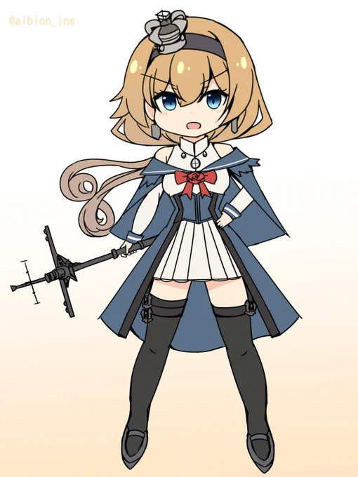 ヴァリアント_SDです!2h#艦これ版深夜の真剣お絵描き60分一本勝負 #艦これ版真剣お絵描き60分一本勝負_20240912 