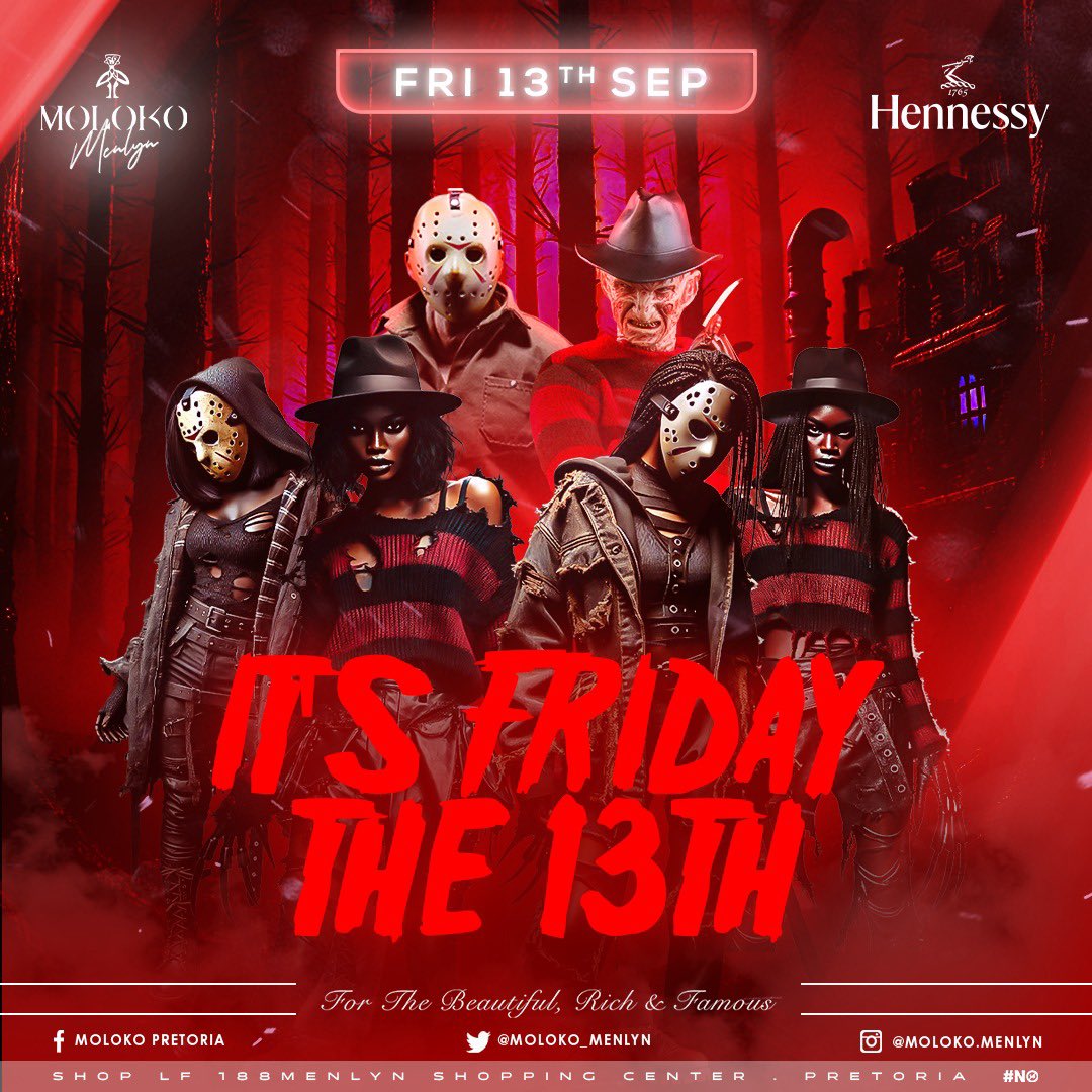 Candice Manyelo (@mahlatse96) on Twitter photo Come join us tomorrow <a href="/Moloko_Menlyn/">Moloko Menlyn</a> for another edition of #molokofridays #fridaythe13th Come join us tomorrow <a href="/Moloko_Menlyn/">Moloko Menlyn</a> for another edition of #molokofridays #fridaythe13th