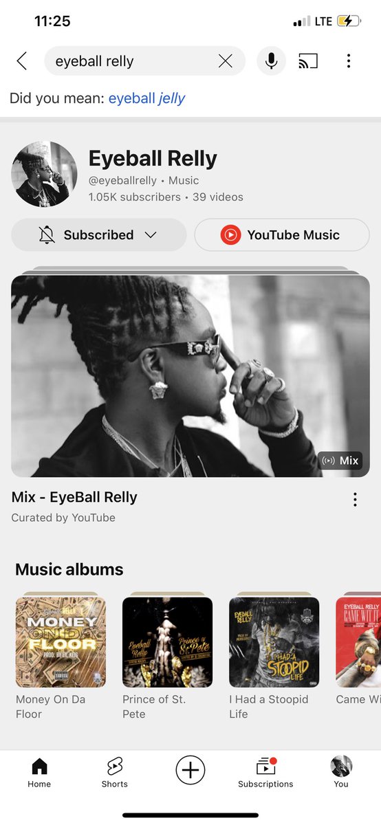 eyeballrelly's tweet photo. SUBSCRIBE TO EYEBALL RELLY YOU TUBE CHANNEL NEW VISUALS OTW!!! https://t.co/S9nf9sF2j0