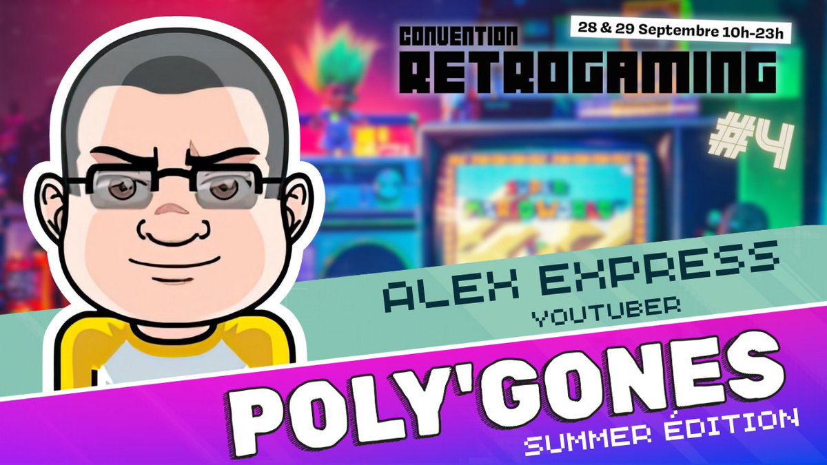 Poly'Gones Festival #retrogaming #SEGA #Nintendo tweet media