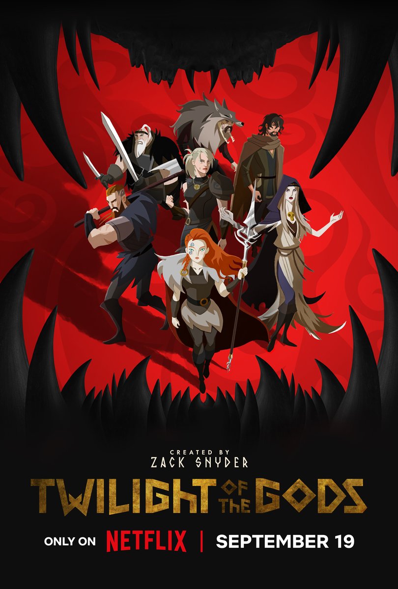 NetflixGeeked's tweet photo. ONE MORE WEEK! 
📺: Twilight of the Gods https://t.co/vALkO4TCol