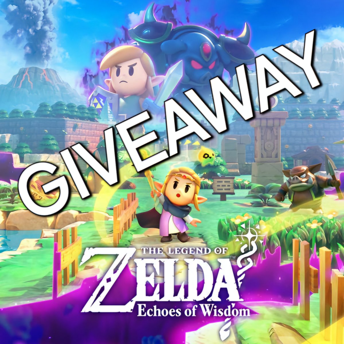 DylanDyylas's tweet image. ZELDA ECHOES OF WISDOM GIVEAWAY 🥳

ON LAUNCH I'll send a copy of the game OR a $60 eShop card to 1 random follower who enters the giveaway!

To Enter:
⭐️ Follow!
❤️ Like!
♻️ Repost!
🔔 Notifs On!

Each entry post you ❤️ + ♻️ will net you +1 entry in the giveaway!

Entry Post 5/7