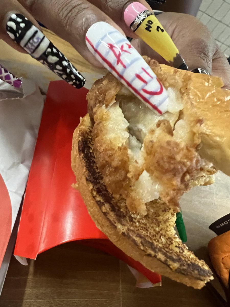 TheeRealKayy__'s tweet photo. @McDonalds  My Chicken Is Not Fully Cooked. It’s Looks Weird And Slimy. This Is Now The Second Time This Happened. I’m Not Understanding. https://t.co/Ppo4Bl47ME