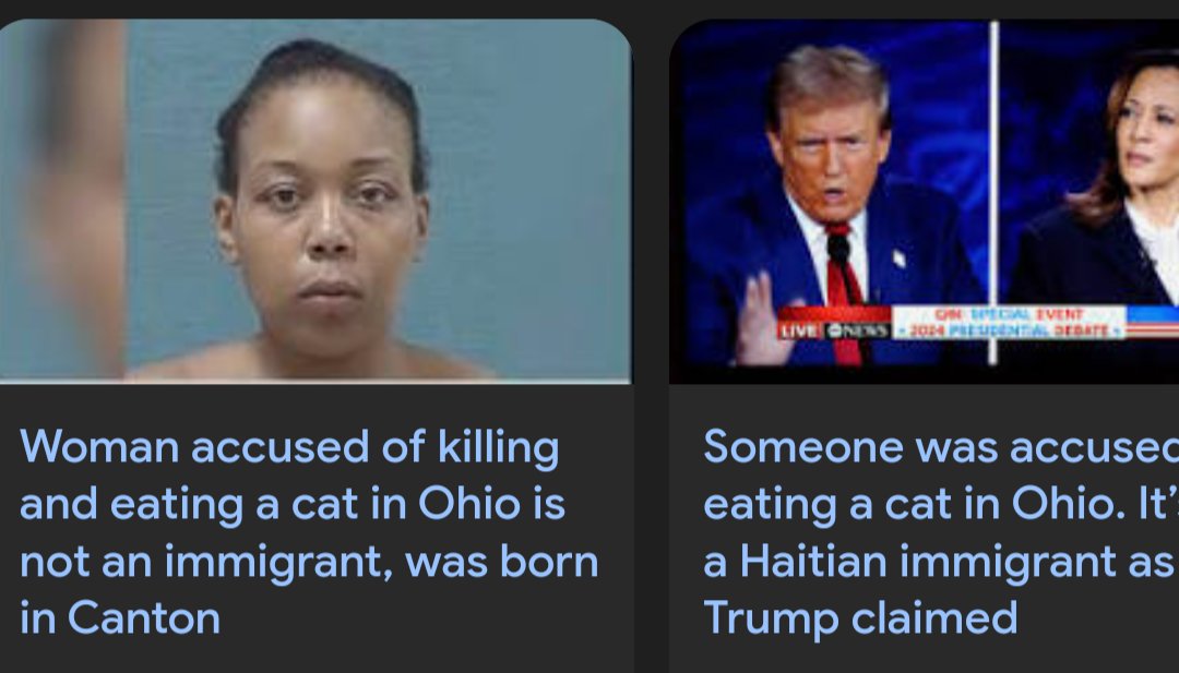QuackSquish's tweet photo. "what's wrong honey, you've barely touched your stigmatization of mental illness"
"Immigrants are eating the cats" https://t.co/xip3O4coWE