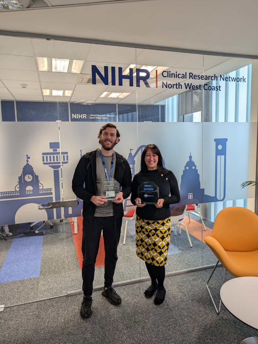 Our two awards for our work with Kitty, our mobile research unit from the RD Forum in May 2024- reunited at last 🙌🏼 Thank you <a href="/TheRDForum/">The Research and Development Forum</a> 🏆🏆