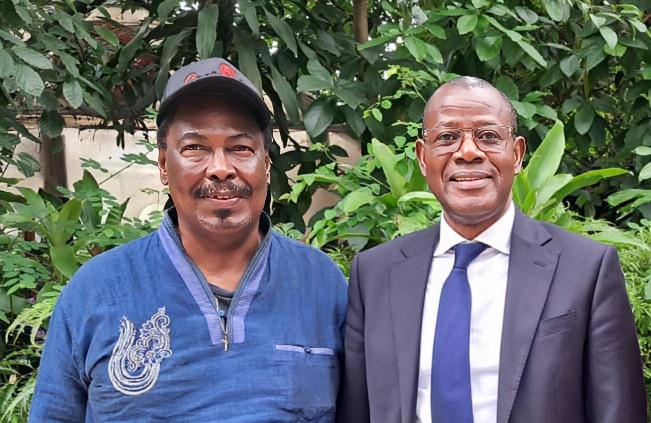 J'ai eu le plaisir de recevoir cet après-midi, la visite du nouveau Directeur gl de #RioTinto #Guinee, M. Aboubacar Coulibaly, ancien fonctionnaire des #Nationunies, ancien Ministre du contrôle économique et financier. Avons passé en revue les acquis et défis du projet #Simandou.